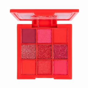KimChi Chic Jewel Collection Eyeshadow Palette - Highly Pigmented Matte & Glitter Shades, Blendable & Long Lasting, Cruelty Free, Ruby