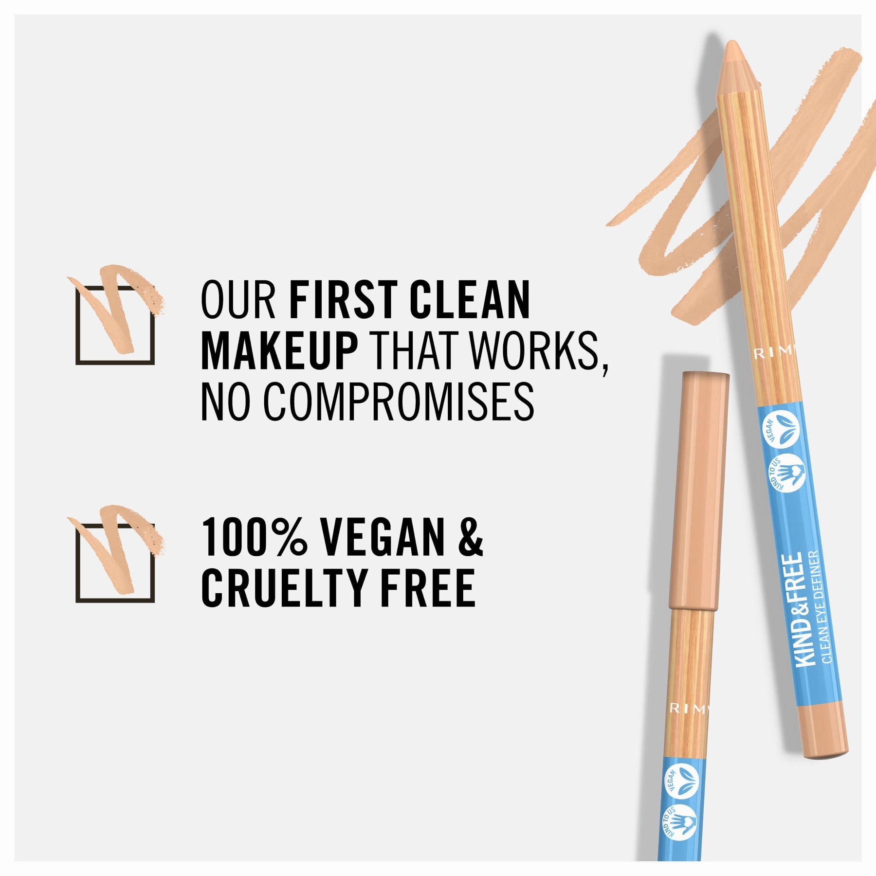Kind & Free Clean Eyeliner Pencil 1.1g