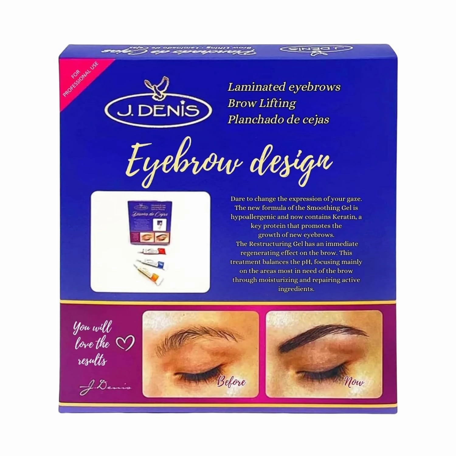 Kit Laminado de Cejas J. Denis – Diseño Profesional