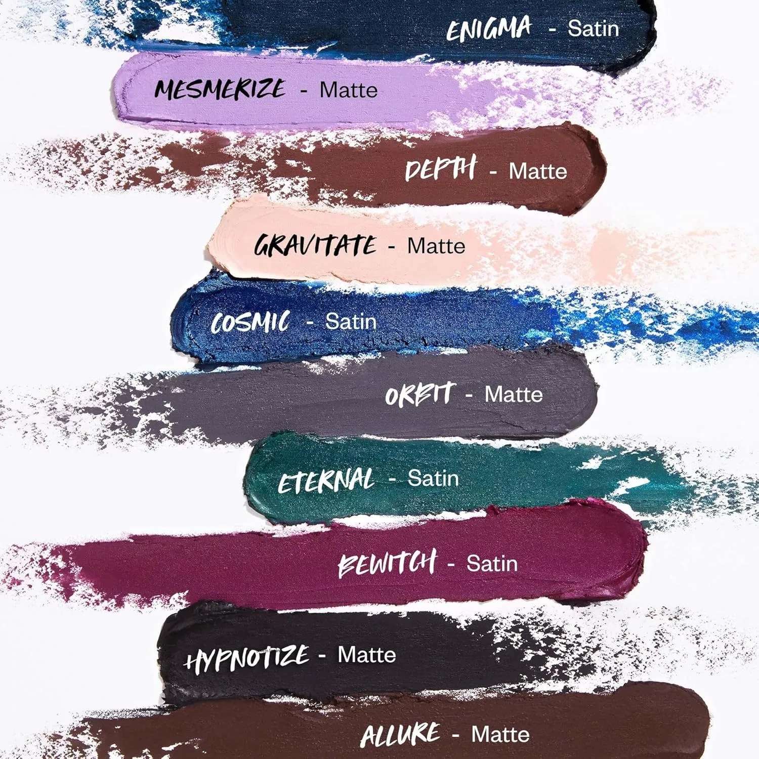 Kosas Soulgazer Gel Eyeliner (Hypnotize) - Waterproof, Smudge-Proof Pen with Hyaluronic Acid - Retractable Eyeliner Pencil with Sharpener & Smudger, Long-Lasting - Intense Black Matte