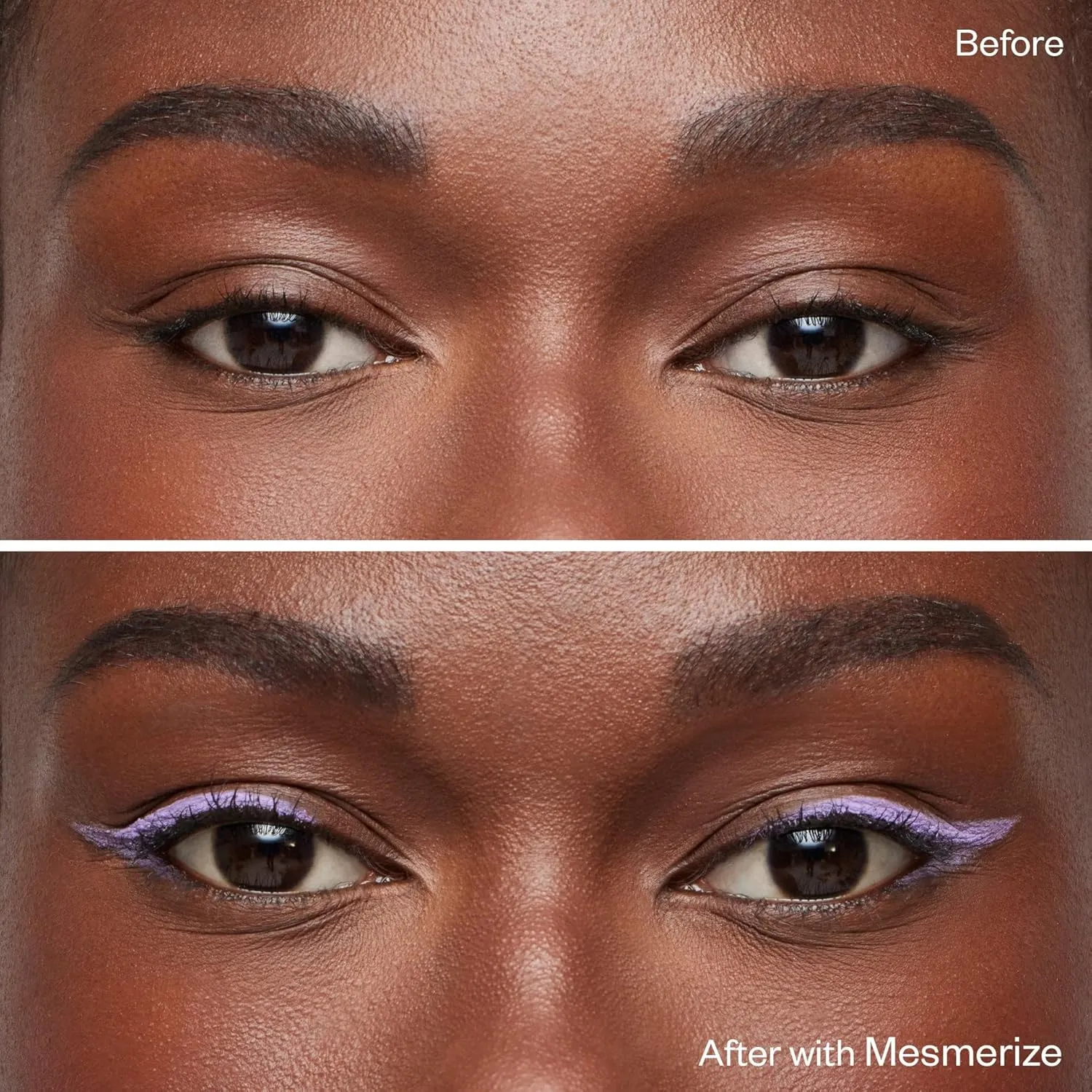 Kosas Soulgazer Gel Eyeliner (Mesmerize) - Waterproof, Smudge-Proof Pen with Hyaluronic Acid - Retractable Eyeliner Pencil with Sharpener & Smudger, Long-Lasting - Soft Lilac Matte