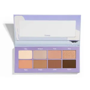 Kosas Undressed Neutral Eyeshadow Palette with Talc-Free 8 Color Shades - Long-Wearing Eye MakeUp and Gentle on Sensitive Skin   Hypoallergenic, Creamy & Smooth with Cucumber Fruit Extract