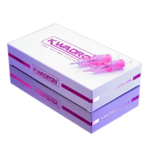 Kwadron Optima PMU Cartridge Needles (0.30mm 7 Round Liner Long Taper)