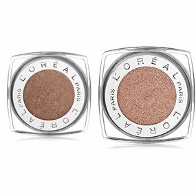 L'Oreal Paris Infallible 24 Hour Waterproof Bronzed Taupe & Amber Rush Shadow Duo, 0.12 Oz Each