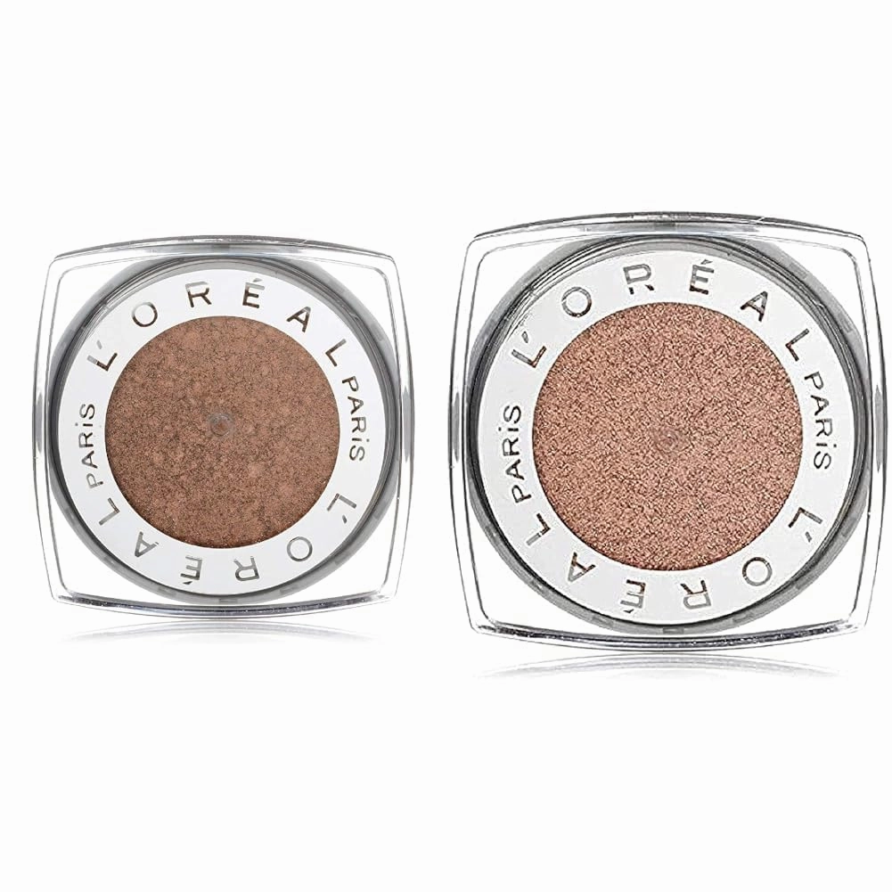 L'Oreal Paris Infallible 24 Hour Waterproof Bronzed Taupe & Amber Rush Shadow Duo, 0.12 Oz Each
