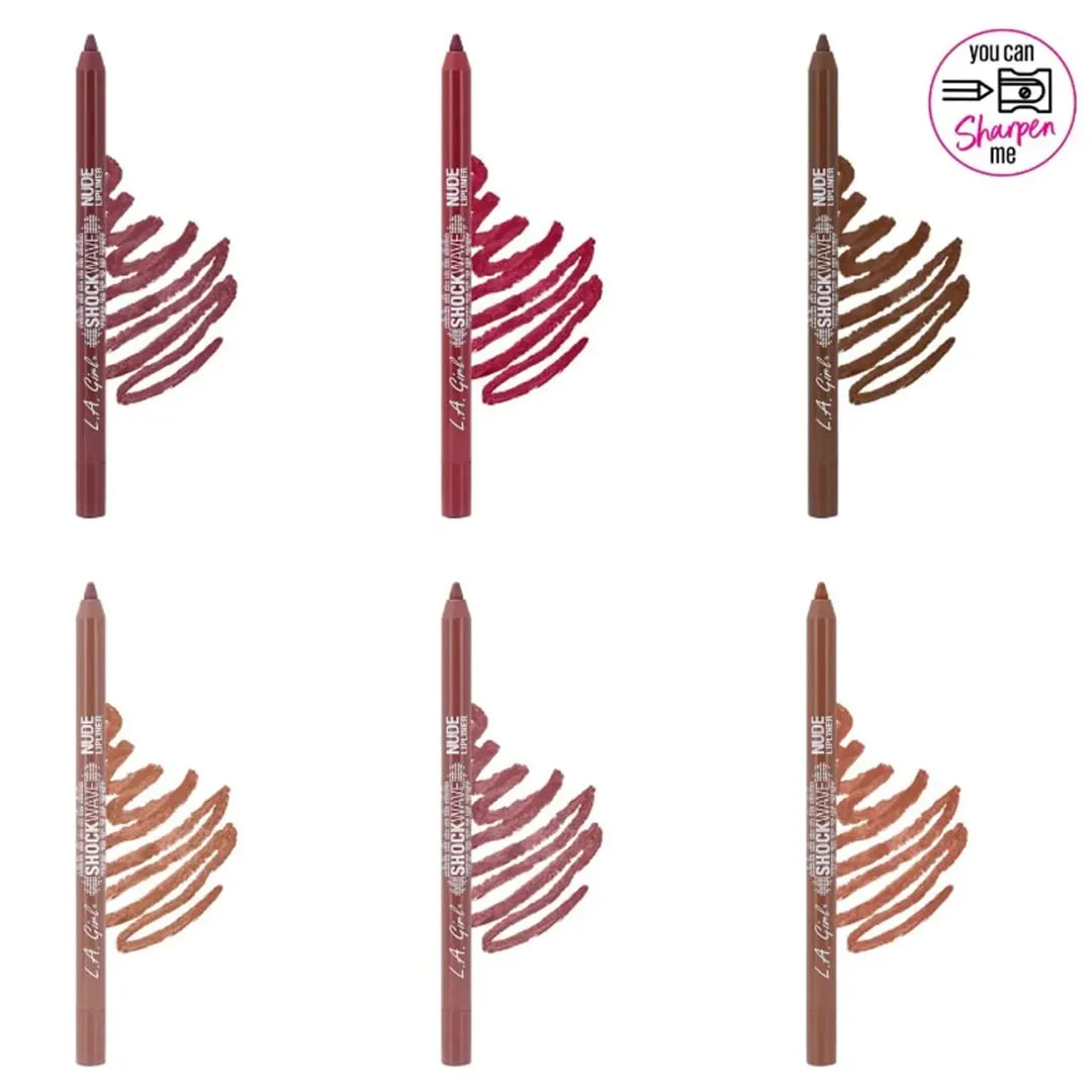L.A. Girl Shockwave Lipliner, Gingerbread GP742 (Pack of 2)
