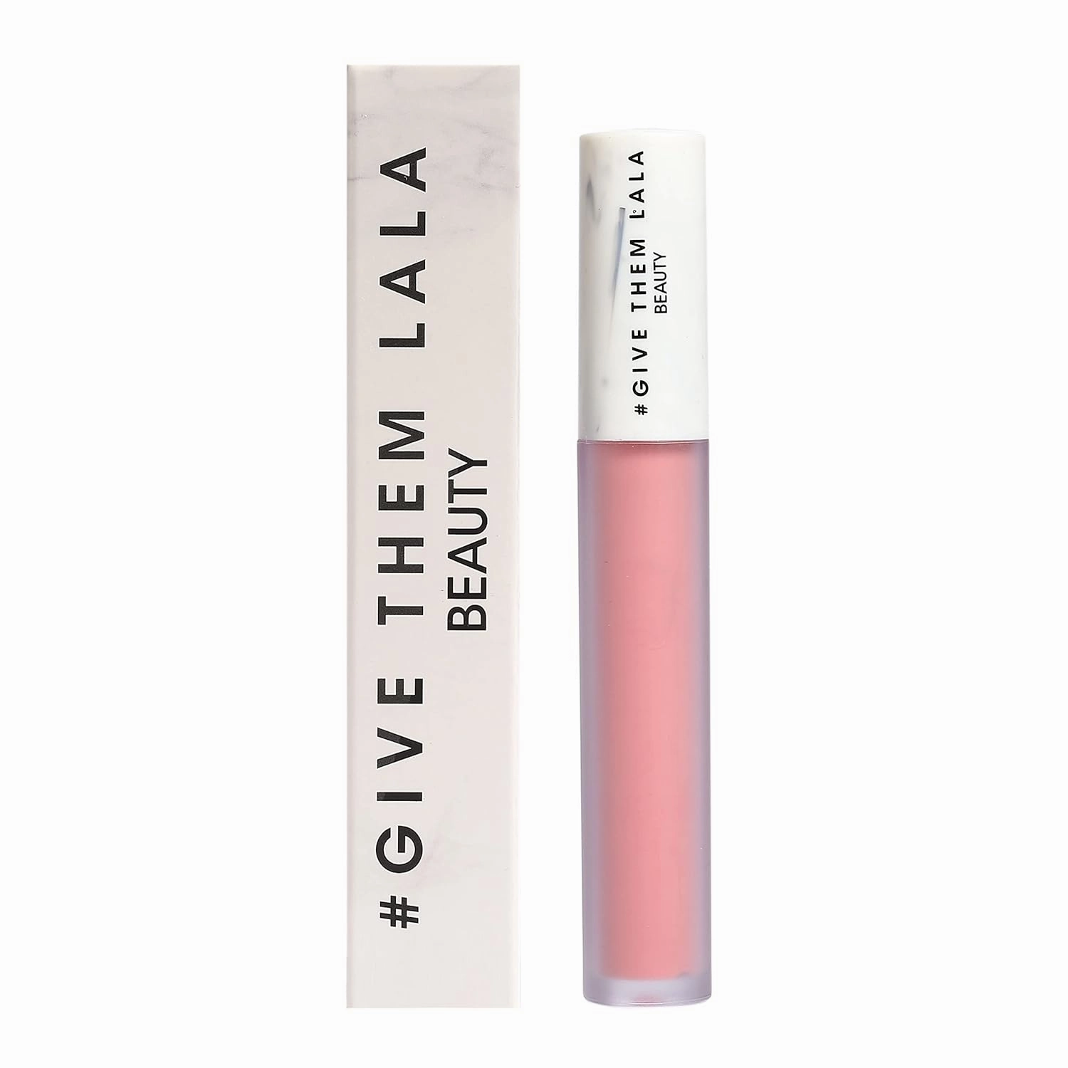 LALA Matte Lipstick - Cushion Cream Lipstick For Women - Nude Color - Lightweight and Long Lasting - Cruelty Free - Satin Soft, Non-Drying Matte Finish