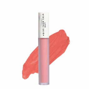 LALA Matte Lipstick - Cushion Cream Lipstick For Women - Nude Color - Lightweight and Long Lasting - Cruelty Free - Satin Soft, Non-Drying Matte Finish