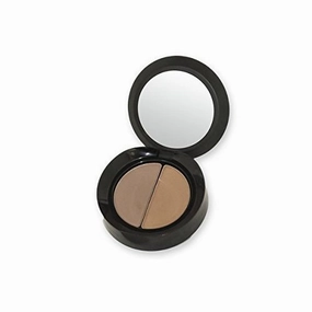 Latte Eyebrow Powder Duo By Hollywood’s Eyebrow King- Long Lasting, Highly Pigmented Brow Powder For Perfectly Shaped Brows - Natural Colors, Cruelty Free Formula- Light Brown