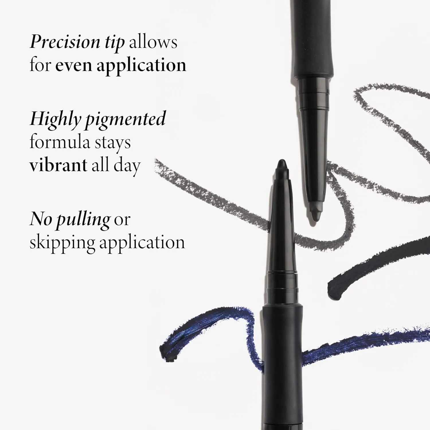 LAURA GELLER NEW YORK INKcredible Gel Eyeliner - Indigo Night - Waterproof Smudge-proof Eyeliner Pencil - Built in Sharpener