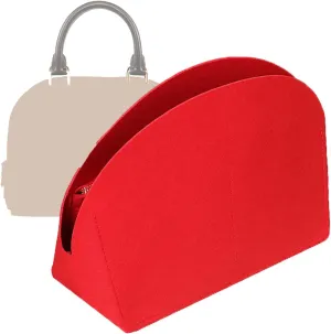 Lckaey Felt organizer for Alma BB PM Organizer Insert Women Fits Alma insert 1004red-3XL（NLMA-MM