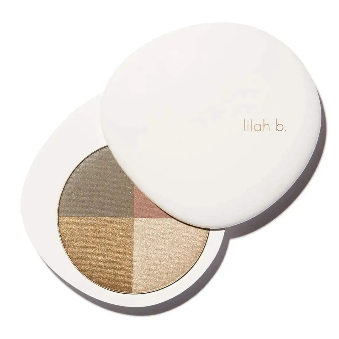 LILAH B. - Natural Palette Perfection Eye Quad | Clean, Non-Toxic, Vegan Makeup (b. envied)