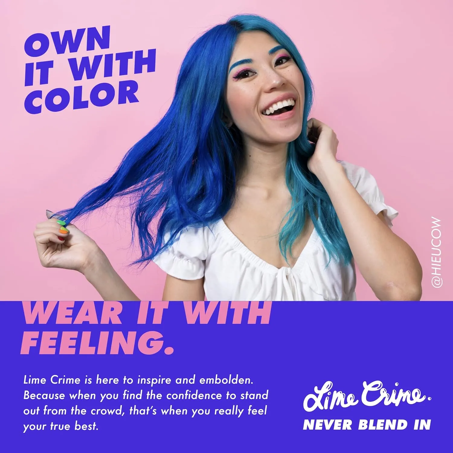 Lime Crime Venus Pigmented Liquid Eyeliner with Precision Brush, Dew Drop (Light Blue) - Ultra Matte Water-Based Formula is Long-Lasting, Smudge-Proof & Quickly Dries - Vegan & Cruelty-Free
