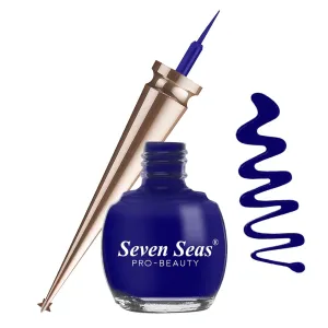 Liquid Color Eyeliner - 5ml | Waterproof | Smudgeproof | Long Lasting | Eyeliner for Women (Dark Blue)