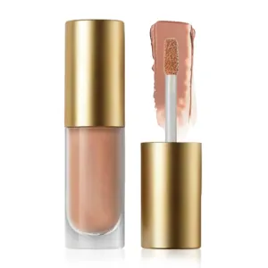 Liquid Eye Shadow, Long-Wear Matte Eyeshadow With Eye-Flattering Formulam for Women (Warm Tan)