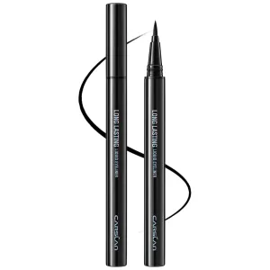 Liquid Eyeliner, Black Eyeliner Liquid Liner, 12H Longlasting Eyeliners, Waterproof & Smudgeproof High Pigmented Eyeliners for Eye Makeup, Black, 2count