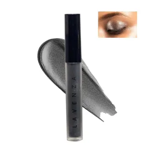 Liquid Metallic Eyeshadow |Smokey Eyes in One Swipe| Vegan, Long-Lasting, Crease Proof, Smudge Proof |Smokey Grey Colour Pop | Silicone Free, Talc Free 3.5 Ml