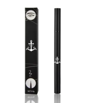 Liquid Waterproof Eyeliner – Long-Lasting, Smudge-Proof, Matte Black, Precision Tip, Quick Dry for All-Day Wear, Hypoallergenic, Vegan – Perfect for Cat Eye & Winged Eyeliner
