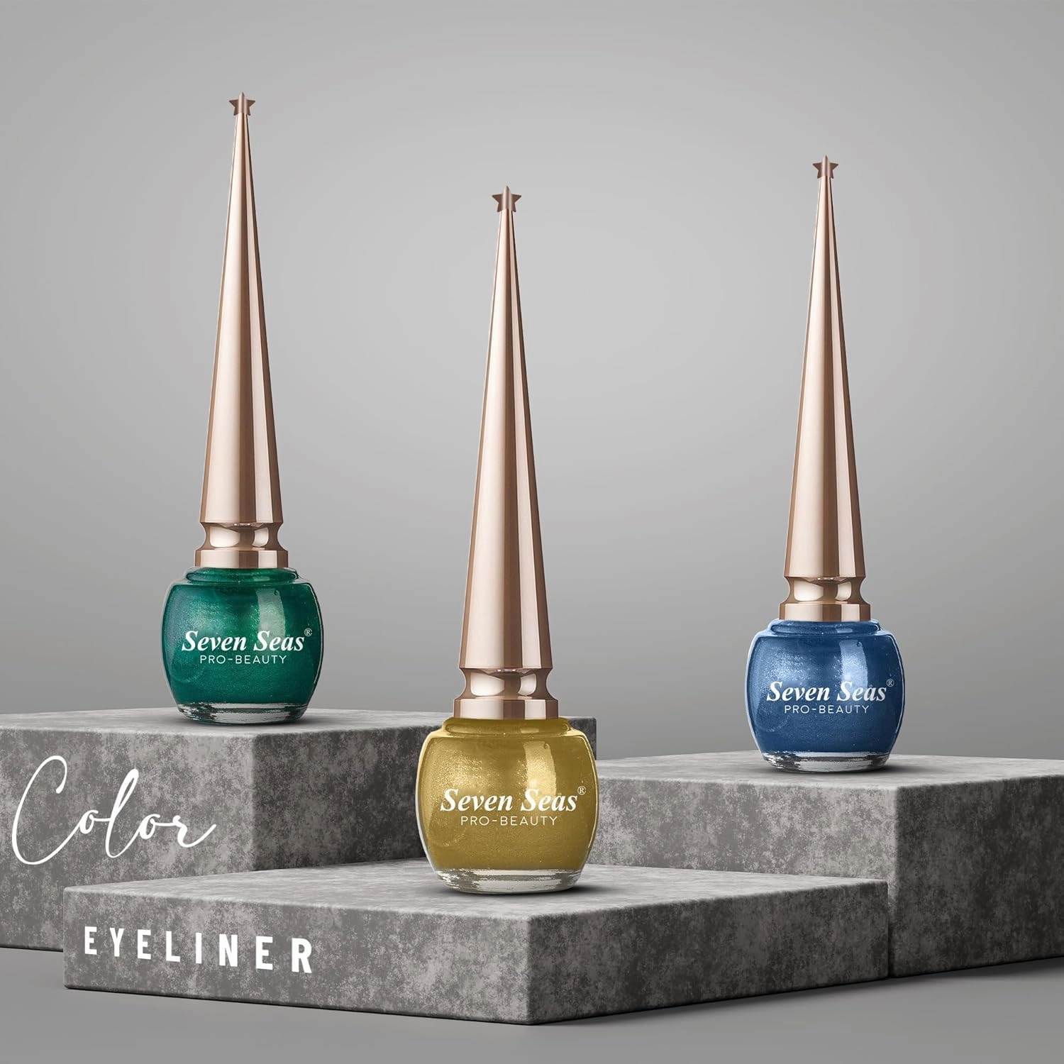 Liquid Color Eyeliner - 5ml | Waterproof | Smudgeproof | Long Lasting | Eyeliner for Women (Pearl Green)