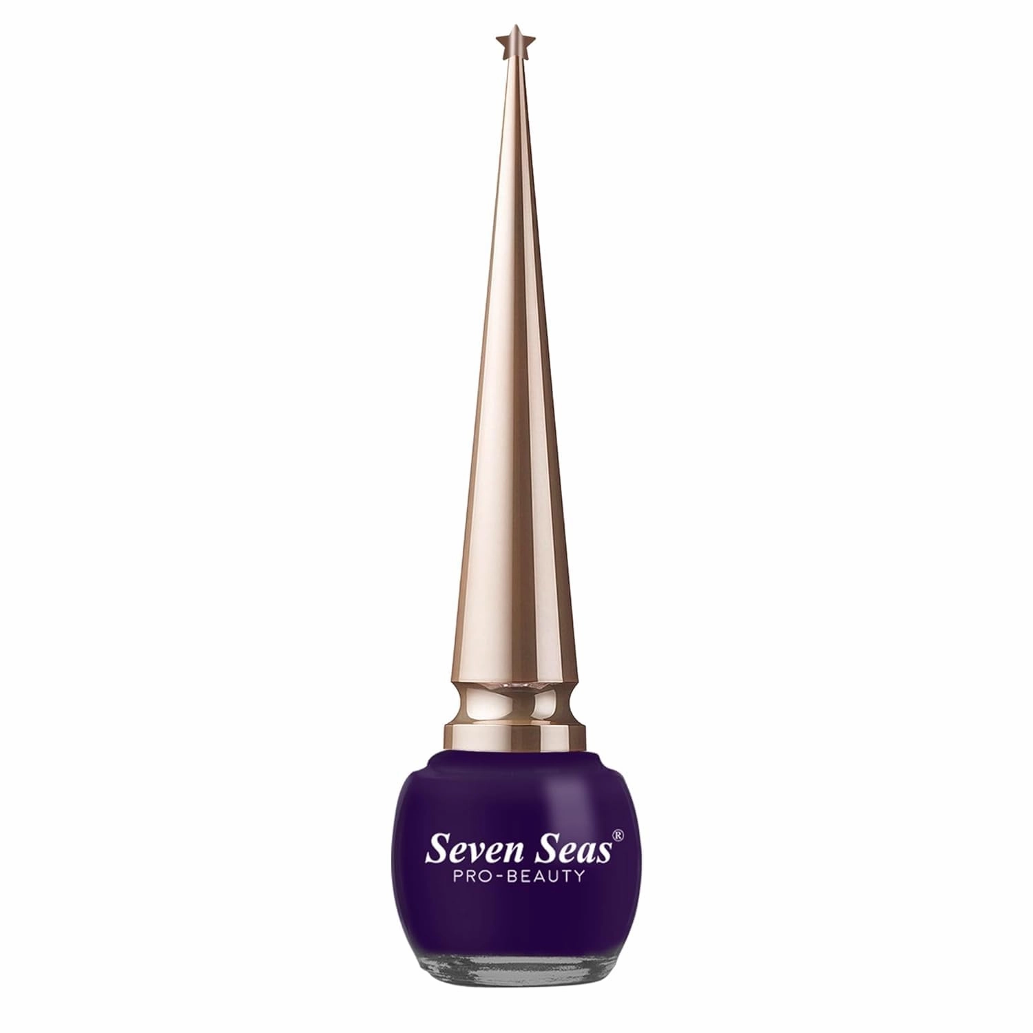 Liquid Color Eyeliner - 5ml | Waterproof | Smudgeproof | Long Lasting | Eyeliner for Women (Purple)