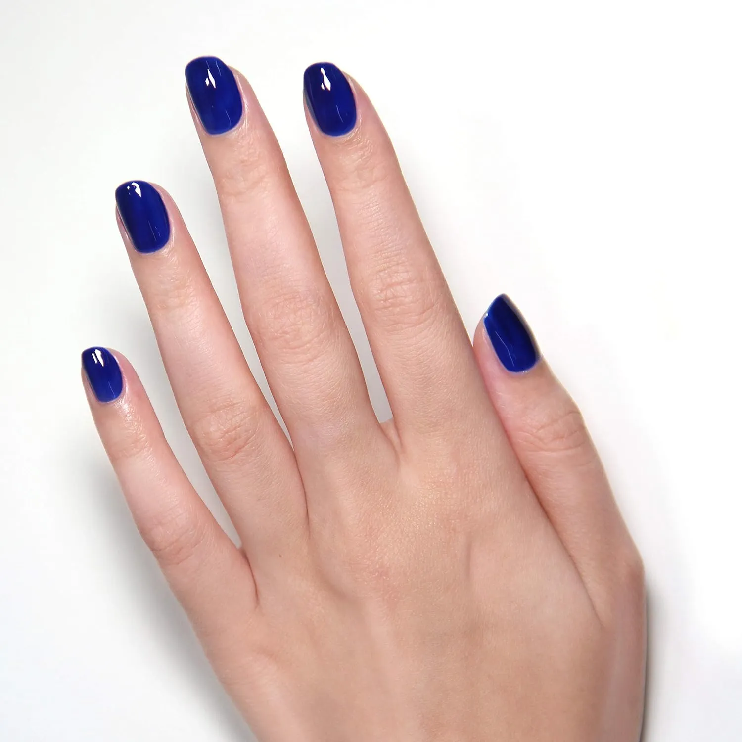 LONDONTOWN UV/LED Gel Nail Polish - Long Lasting, Chip Resistant High Shine Color - Glossy Royal Blue, Cocktail Hour, 12ml/.40fl oz