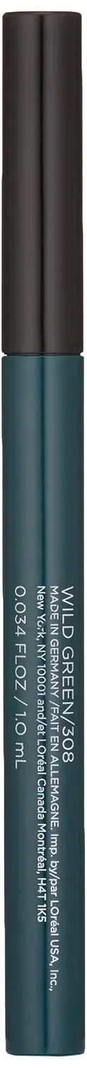 L'Oréal Paris Infallible Paints Eyeliner, Wild Green, 0.034 fl. oz.