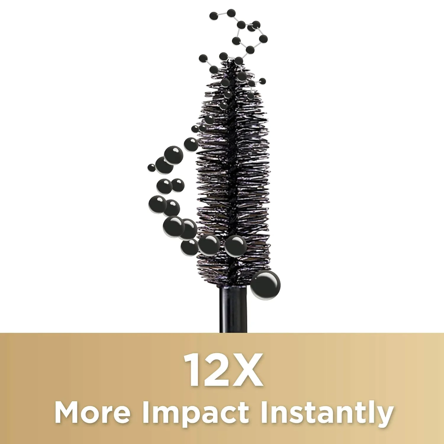 L’Oréal Paris Voluminous Extra Volume Collagen Washable Mascara, Black, 1 Tube
