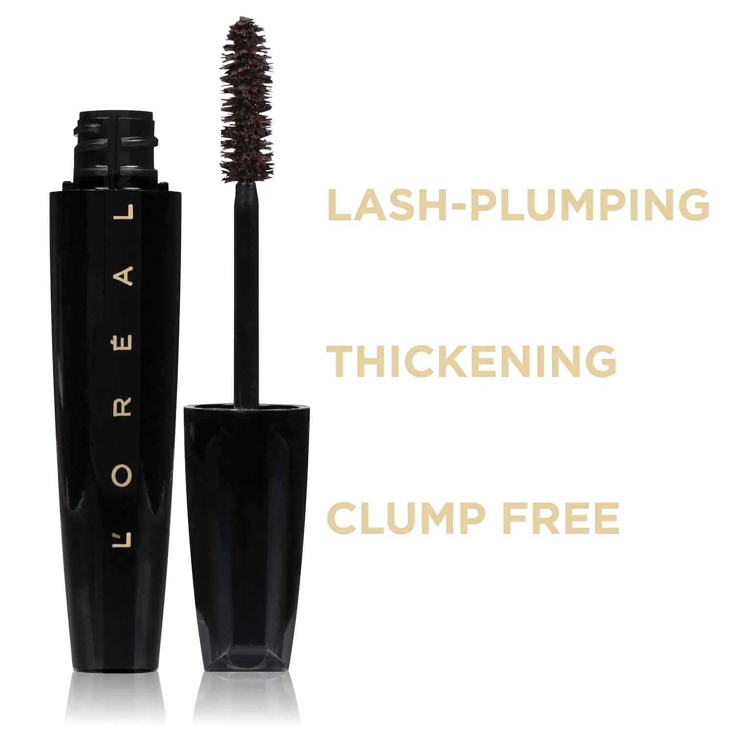 L’Oréal Paris Voluminous Extra Volume Collagen Washable Mascara, Black, 1 Tube