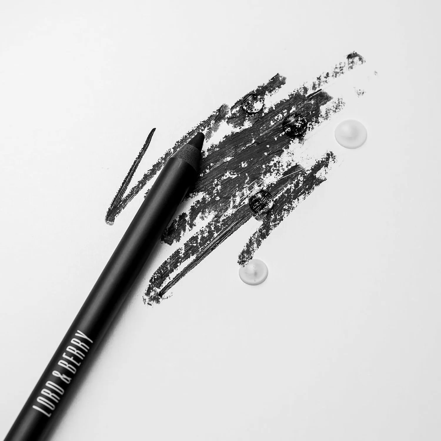 Lord & Berry SMUDGEPROOF Eye Liner - Soft & Creamy VEGAN Formula, Long Lasting Morning to Night Waterproof Eyeliner Pencil, Easy to Use Eye Makeup