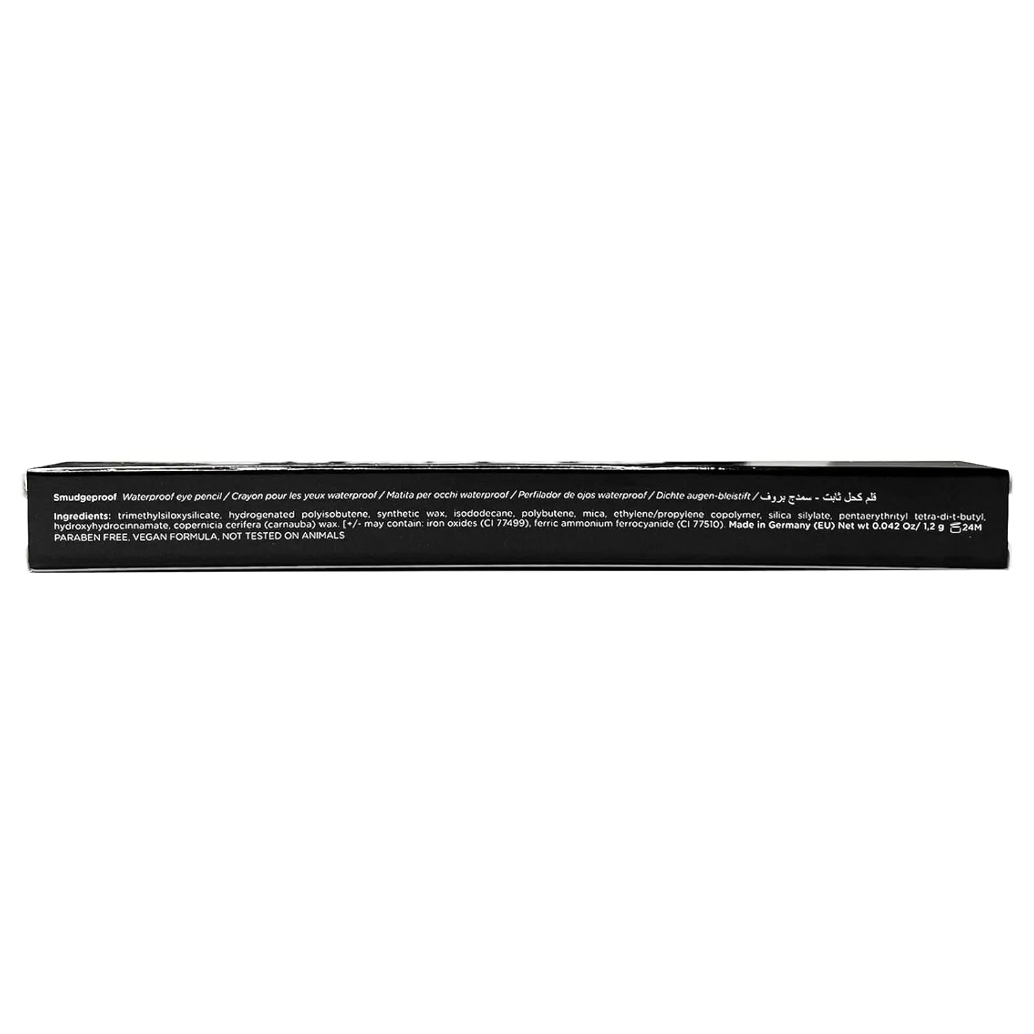 Lord & Berry SMUDGEPROOF Eye Liner - Soft & Creamy VEGAN Formula, Long Lasting Morning to Night Waterproof Eyeliner Pencil, Easy to Use Eye Makeup