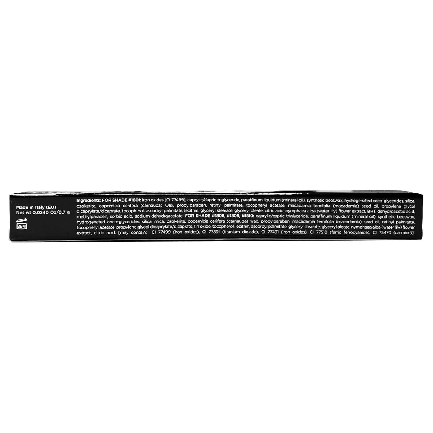 Lord & Berry VELLUTO - Powdery Smooth Shadow Eyeliner Pencil, Soft Smooth & Long Lasting Weightless Formula With Blending Tip Eye Liner - Easy To Use Eye Makeup