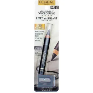 L’Oreal ParisVoluminous Smoldering Liner, Black [645] 0.09 oz (Pack of 3)