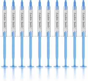 LUCKIN SMILE 10pcs Teeth Whitening Gel Refill with 35% Carbamide Peroxide Suitable for Sensitive Teeth Whitening, Teeth Whiteners Used in Conjunction with Teeth Whitening Kits