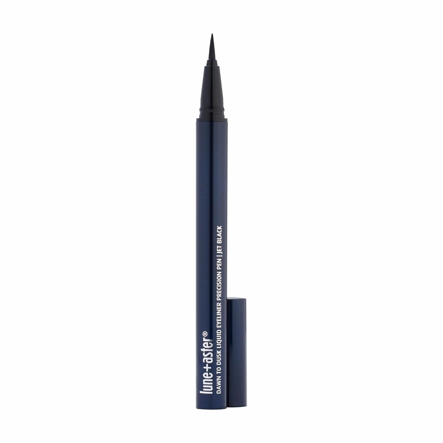 Lune Aster Liquid Eyeliner Precision Pen | Quick-Drying, Jet Black, Smudge-Proof Liquid Eyeliner Felt-Tip Pen