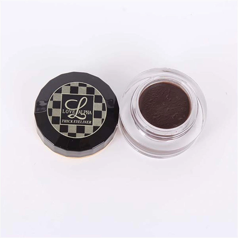 Luxury LOVE ALPHA Professional Water Proof Thick Eyeliner Gel Matte Pearl Color NW