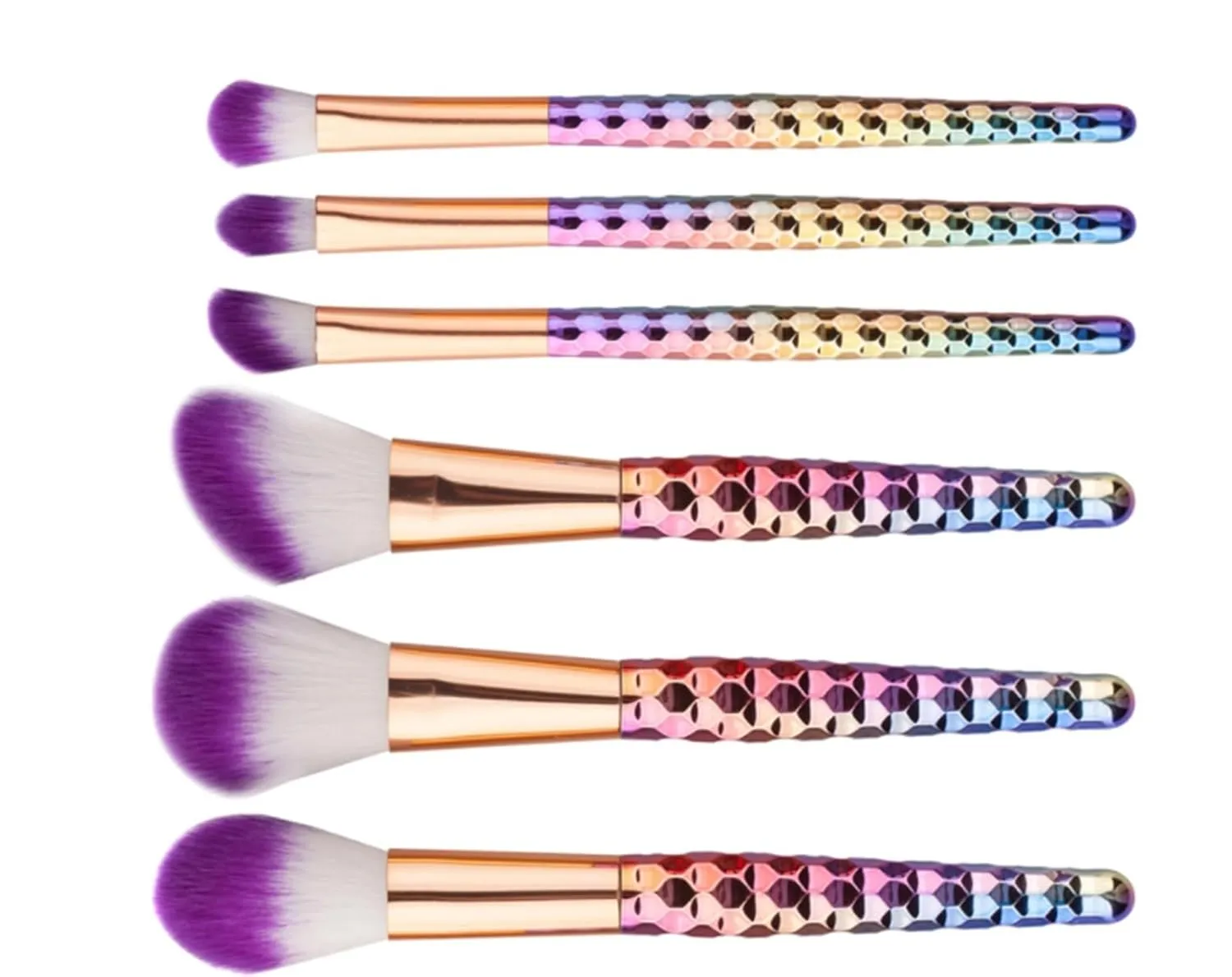 Make Up Brushes Set Makeup Brush Set 6 Pieces Soft Bristles For Blush Face Brush Contour Eyeshadow Makeup Brush Makeup Tools Set
