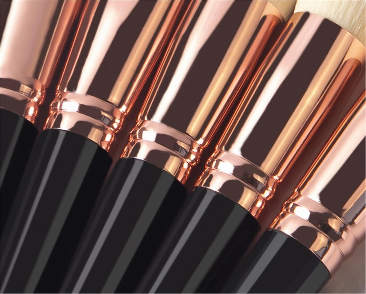 Make Up Brushes Set Makeup Brush Set 14-Piece Eye and Face Makeup Brushes with Synthetic Bristles Makeup Tools Set(Black Brush Pack)