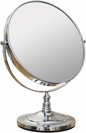 Make Up Mirror Metal Makeup Mirror Desktop Vertical Beauty Mirror Girls Makeup Mirror Simple Home Bedroom Dressing Table Mirror Mirror for Desk