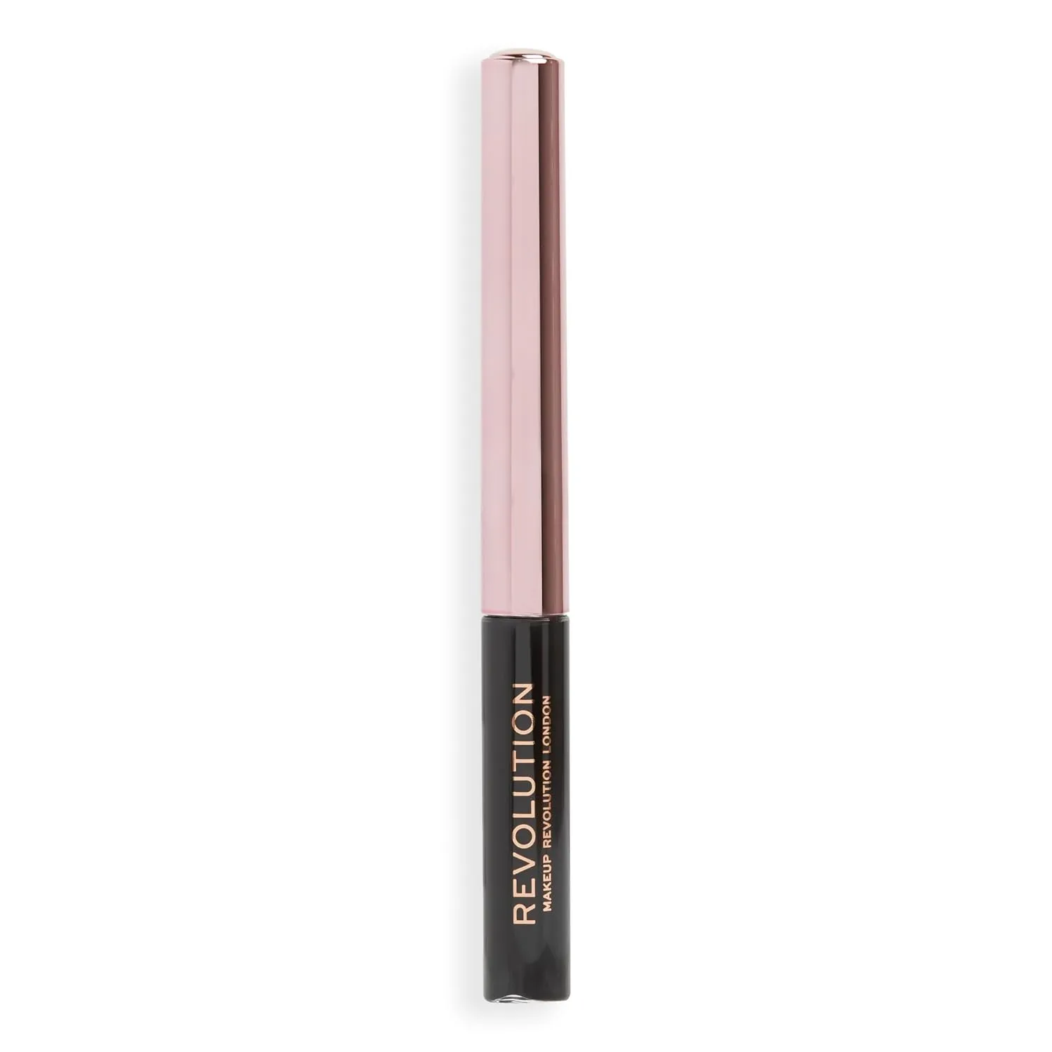 Makeup Revolution, Super Flick Liquid Eyeliner, Highly Pigmented, Black, 0.08 fl. Oz (Pack of 2)
