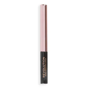 Makeup Revolution, Super Flick Liquid Eyeliner, Highly Pigmented, Black, 0.08 fl. Oz (Pack of 2)