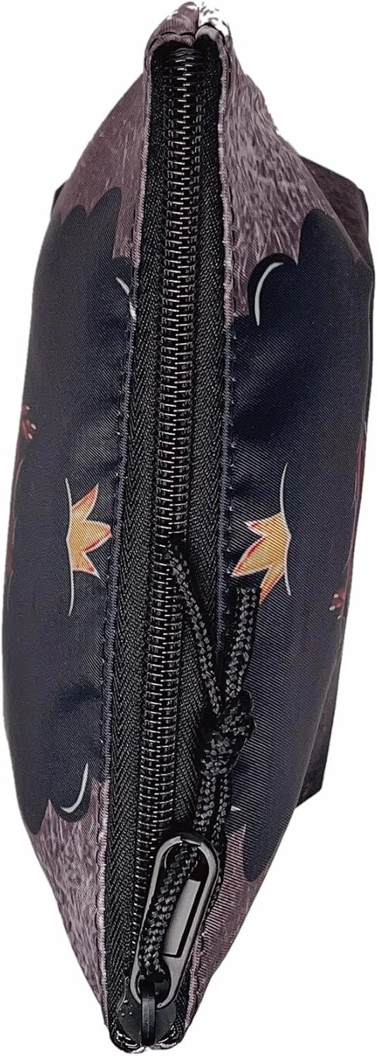 Makeup Bag Cosmetic Bag 2 Pieces for Women Travel Toiletry Bag Large Capacity Accessories Organizer Sassy Black Queen African American Ladies Gifts