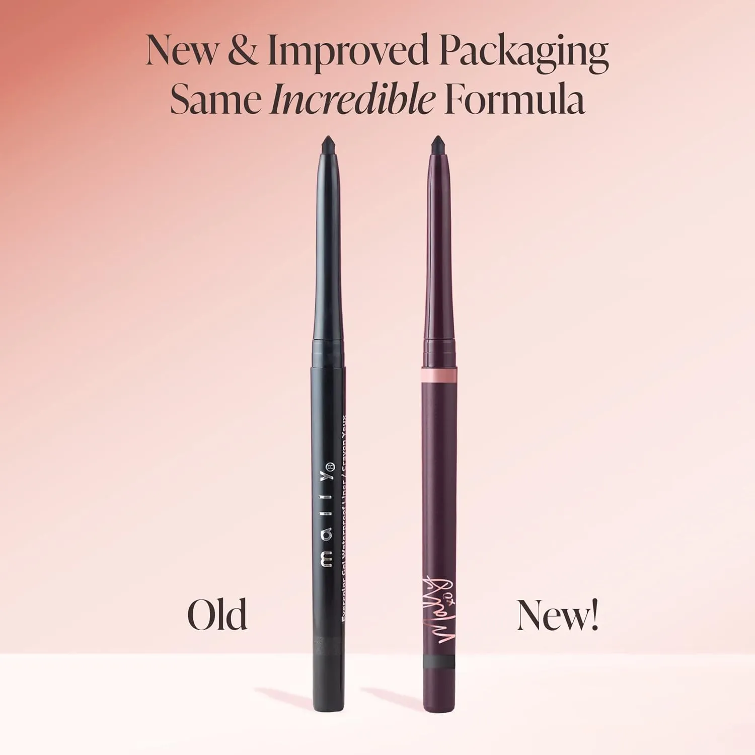 Mally Beauty Evercolor Gel Waterproof Eyeliner - Onyx - Creamy Long-Lasting Smudge-Proof Gel Formula - Retractable Eye Liner