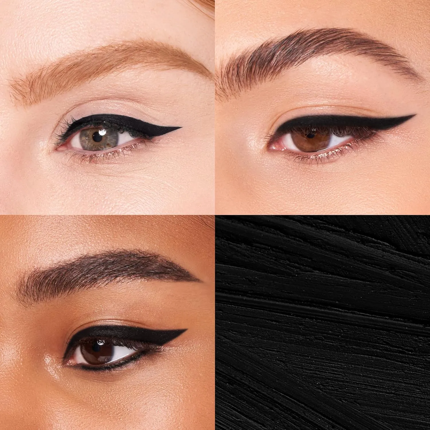 Mally Beauty Evercolor Gel Waterproof Eyeliner - Onyx - Creamy Long-Lasting Smudge-Proof Gel Formula - Retractable Eye Liner