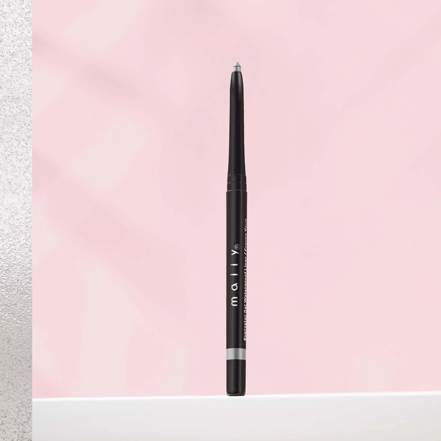 Mally Beauty Evercolor Gel Waterproof Eyeliner - Sterling - Creamy Long-Lasting Smudge-Proof Gel Formula - Retractable Eye Liner