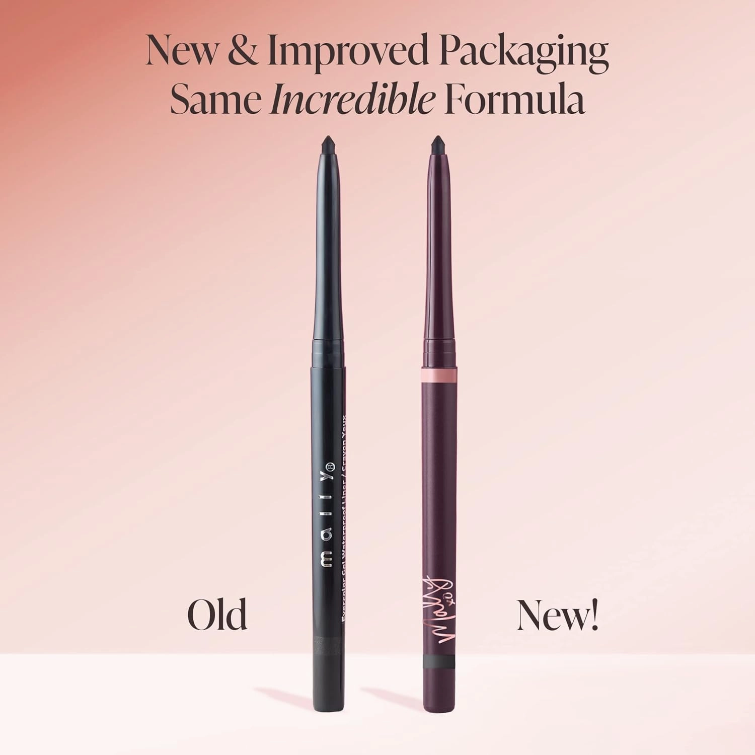Mally Beauty Evercolor Gel Waterproof Eyeliner - Sterling - Creamy Long-Lasting Smudge-Proof Gel Formula - Retractable Eye Liner