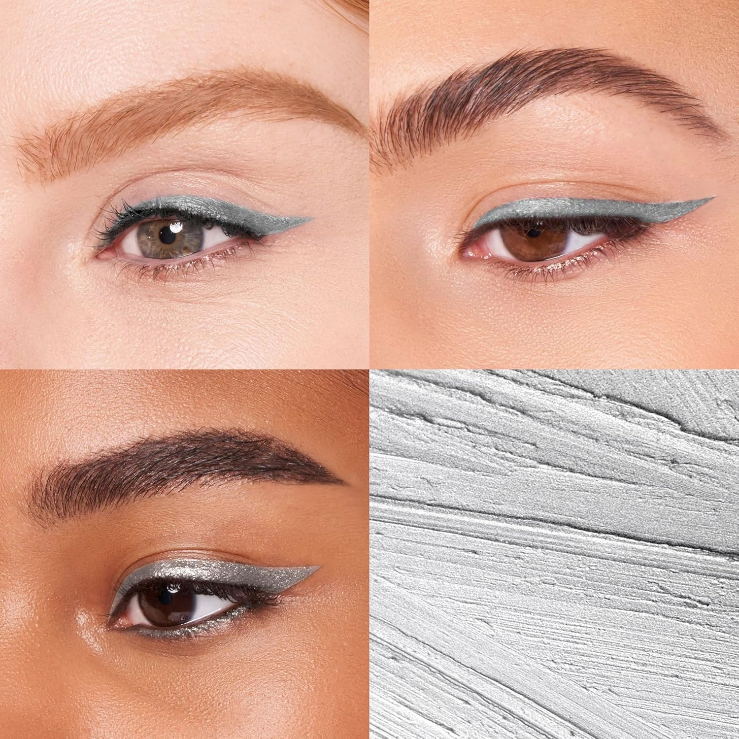 Mally Beauty Evercolor Gel Waterproof Eyeliner - Sterling - Creamy Long-Lasting Smudge-Proof Gel Formula - Retractable Eye Liner