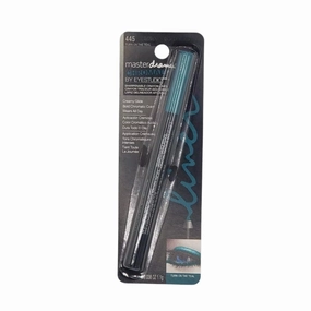 Master Drama Chromatic Eyeliner 445 Turn on the Teal 0.038 oz ~ Bold Teal Mechanical Eye Pencil
