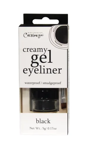 Max Makeup Cherimoya Creamy Gel Eyeliner, Black and White