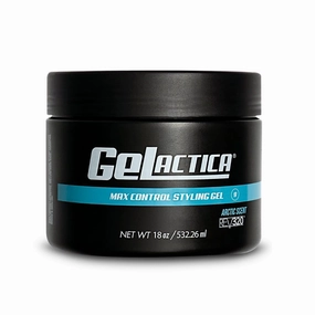 Max Control Hair Gel for Men, Alcohol-Free, Strong Hold Styling Gel, Natural Extracts for Long-Lasting Hold and Shine, Slick Back Hair Style 18 oz