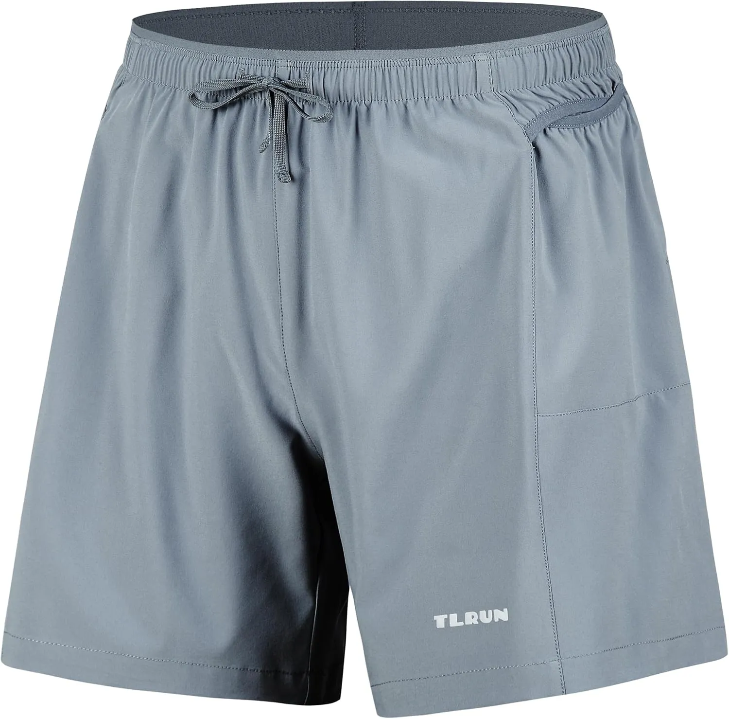 Men's Running Shorts 5 inch Ultra Lightweight with 5 Pockets Quick Dry Marathon Athletic Run Shorts Linerless